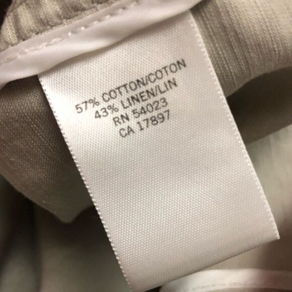 BANANA REPUBLIC FACTORY Cotton/Linen Short Sleeve Lightweight Blazer/‎ Sz S - Picture 6 of 6